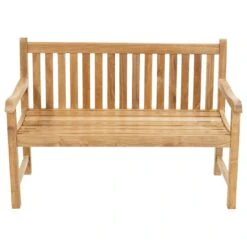 Ploß Coventry Gartenbank 130cm Premium-Teak Teak-Natur -GartenMöbelPro Verkäufe 1000838 2