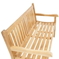 Ploß Coventry Gartenbank 130cm Premium-Teak Teak-Natur -GartenMöbelPro Verkäufe 1000838 6