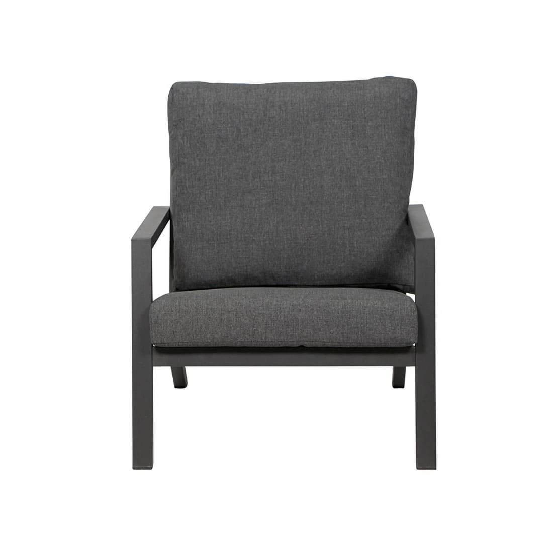 Siena Garden Belia Loungesessel Aluminium Inkl. Kissen Charcoal Grey/Anthrazit 4 Siena Garden Belia Loungesessel Aluminium Inkl. Kissen Charcoal Grey/Anthrazit – Bild 2