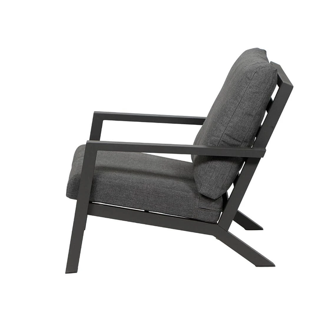 Siena Garden Belia Loungesessel Aluminium Inkl. Kissen Charcoal Grey/Anthrazit 6 Siena Garden Belia Loungesessel Aluminium Inkl. Kissen Charcoal Grey/Anthrazit – Bild 4