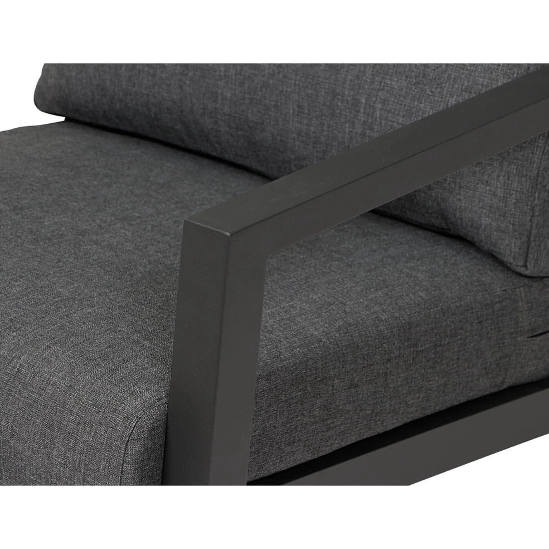 Siena Garden Belia Loungesessel Aluminium Inkl. Kissen Charcoal Grey/Anthrazit 9 Siena Garden Belia Loungesessel Aluminium Inkl. Kissen Charcoal Grey/Anthrazit – Bild 7