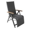 MWH Renovo Relaxliege Aluminium/Textilene Eisengrau/Anthrazit -GartenMöbelPro Verkäufe 1002224 1 1