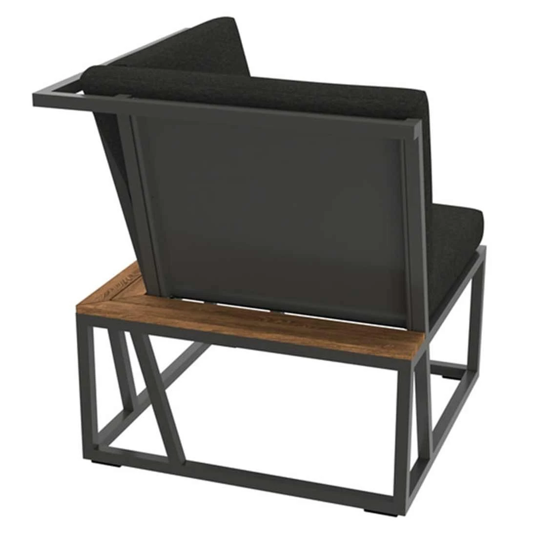 Sieger Havanna Eck-/Endmodul Aluminium/Sunproof Eisengrau/Grau 7 Sieger Havanna Eck-/Endmodul Aluminium/Sunproof Eisengrau/Grau – Bild 5