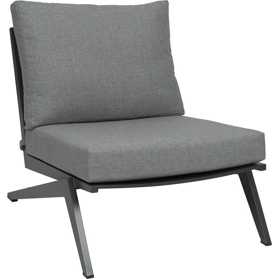 Stern Jackie Loungesessel Aluminium Inklusive Kissen Anthrazit/Seidengrau 8 Stern Jackie Loungesessel Aluminium Inklusive Kissen Anthrazit/Seidengrau – Bild 6