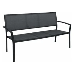 Stern Allround 2,5-Sitzerbank 165 Cm Aluminium/Textilene Anthrazit/Karbon