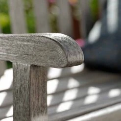 Stern Cornwall Gartenbank Teak Patina Grau -GartenMöbelPro Verkäufe 1028305 3