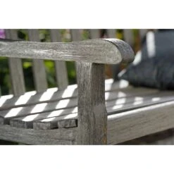 Stern Cornwall Gartenbank Teak Patina Grau -GartenMöbelPro Verkäufe 1028305 4