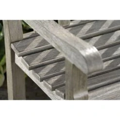 Stern Cornwall Gartenbank Teak Patina Grau -GartenMöbelPro Verkäufe 1028305 6