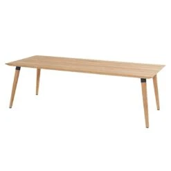 Hartman Sophie Studio Gartentisch 240x100cm Teak Natural Teak/Carbon Black