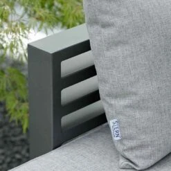 Stern New Holly Gartensofa Aluminium/Textilene Anthrazit/Seidengrau -GartenMöbelPro Verkäufe 1077310 4