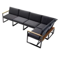 Sieger Havanna Ecklounge 5-teilig Aluminium/Sunproof Eisengrau/Grau -GartenMöbelPro Verkäufe 1077970 2