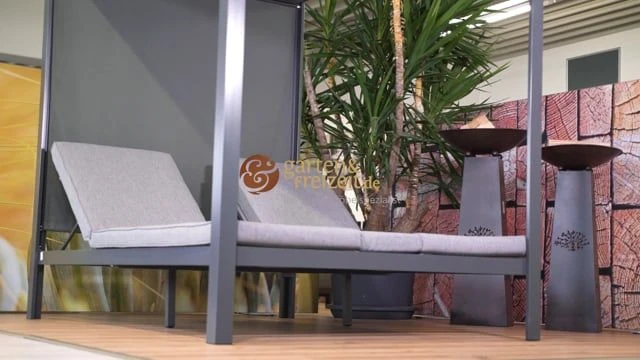 OUTLIV. Arezzo Daybed Aluminium/Olefin Anthrazit/Grau 3 OUTLIV. Arezzo Daybed Aluminium/Olefin Anthrazit/Grau