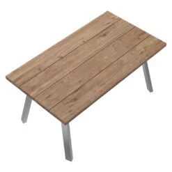 OUTLIV. Rustic Gartentisch 160x90cm Edelstahl/Teak Teak Recycelt -GartenMöbelPro Verkäufe 1085197 4