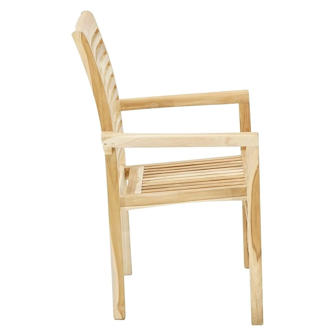 Ploß Pittsburgh Stapelsessel Eco Teak Teak Natur 4 Ploß Pittsburgh Stapelsessel Eco Teak Teak Natur – Bild 2