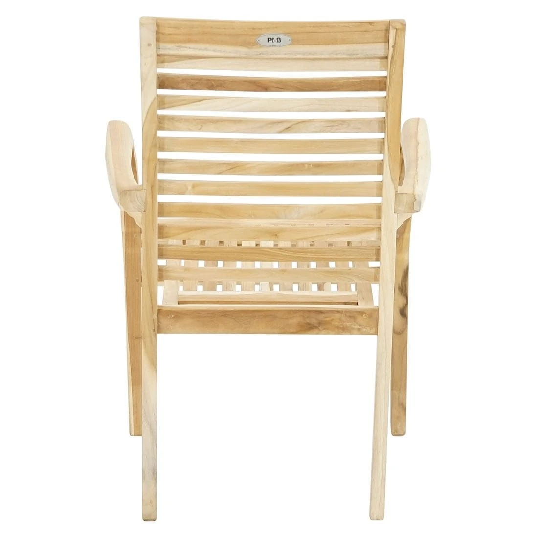 Ploß Pittsburgh Stapelsessel Eco Teak Teak Natur 6 Ploß Pittsburgh Stapelsessel Eco Teak Teak Natur – Bild 4