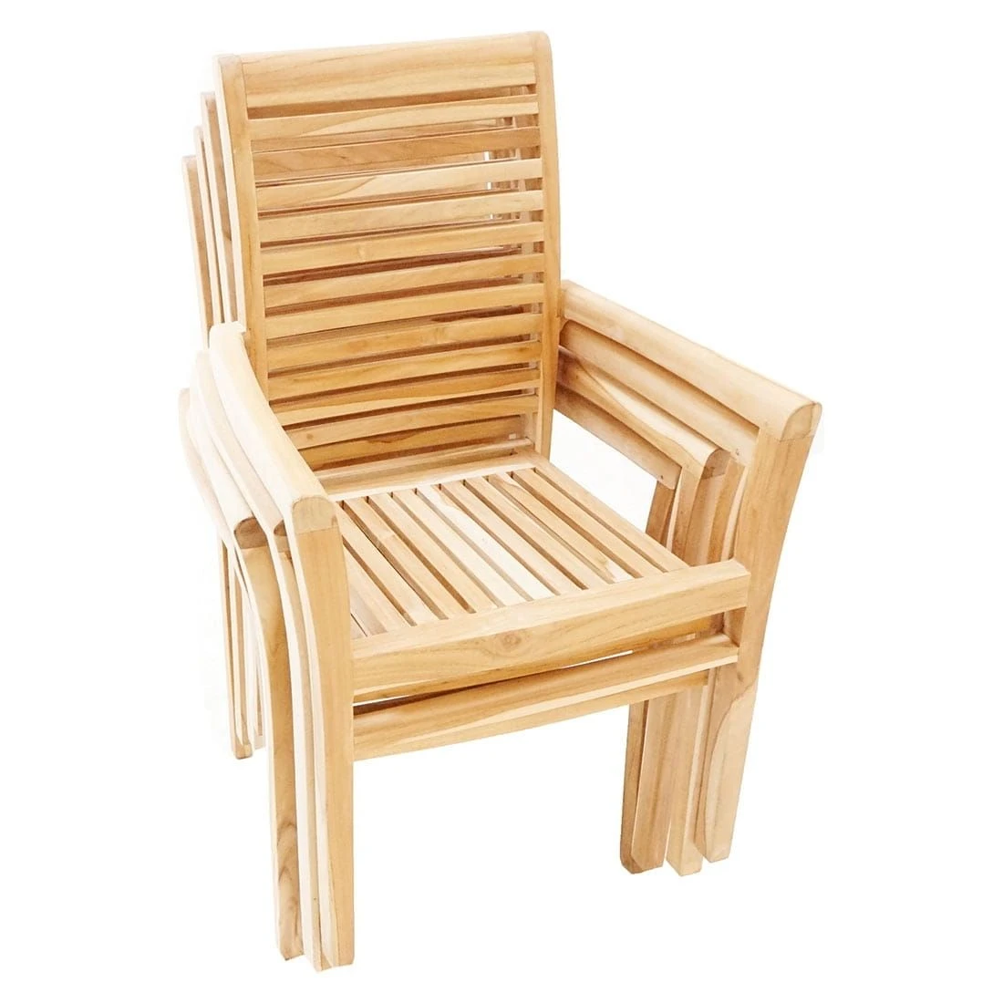 Ploß Pittsburgh Stapelsessel Eco Teak Teak Natur 11 Ploß Pittsburgh Stapelsessel Eco Teak Teak Natur – Bild 9