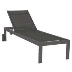 Acamp Rimini Gartenliege Aluminnium/Acatex Anthrazit/Carbon