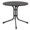 Sieger Boulevard Klapptisch Ø85cm Stahl/Vivodur Eisengrau/Schiefer Anthrazit -GartenMöbelPro Verkäufe 1088629 1