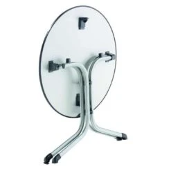 Sieger Boulevard Klapptisch Ø85cm Stahl/Vivodur Eisengrau/Schiefer Anthrazit -GartenMöbelPro Verkäufe 1088629 3