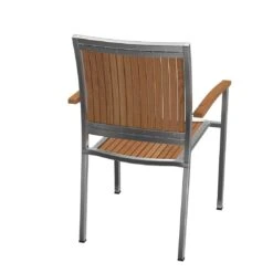 OUTLIV. Pasadena Stapelsessel Edelstahl/Teak Teak Natur -GartenMöbelPro Verkäufe 1091126 2