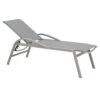 Siena Garden Milos Gartenliege Aluminium/Ranotex® Matt Silber/Silber-Schwarz -GartenMöbelPro Verkäufe 1093799 1