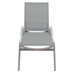 Siena Garden Milos Gartenliege Aluminium/Ranotex® Matt Silber/Silber-Schwarz -GartenMöbelPro Verkäufe 1093799 3