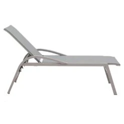 Siena Garden Milos Gartenliege Aluminium/Ranotex® Matt Silber/Silber-Schwarz -GartenMöbelPro Verkäufe 1093799 4