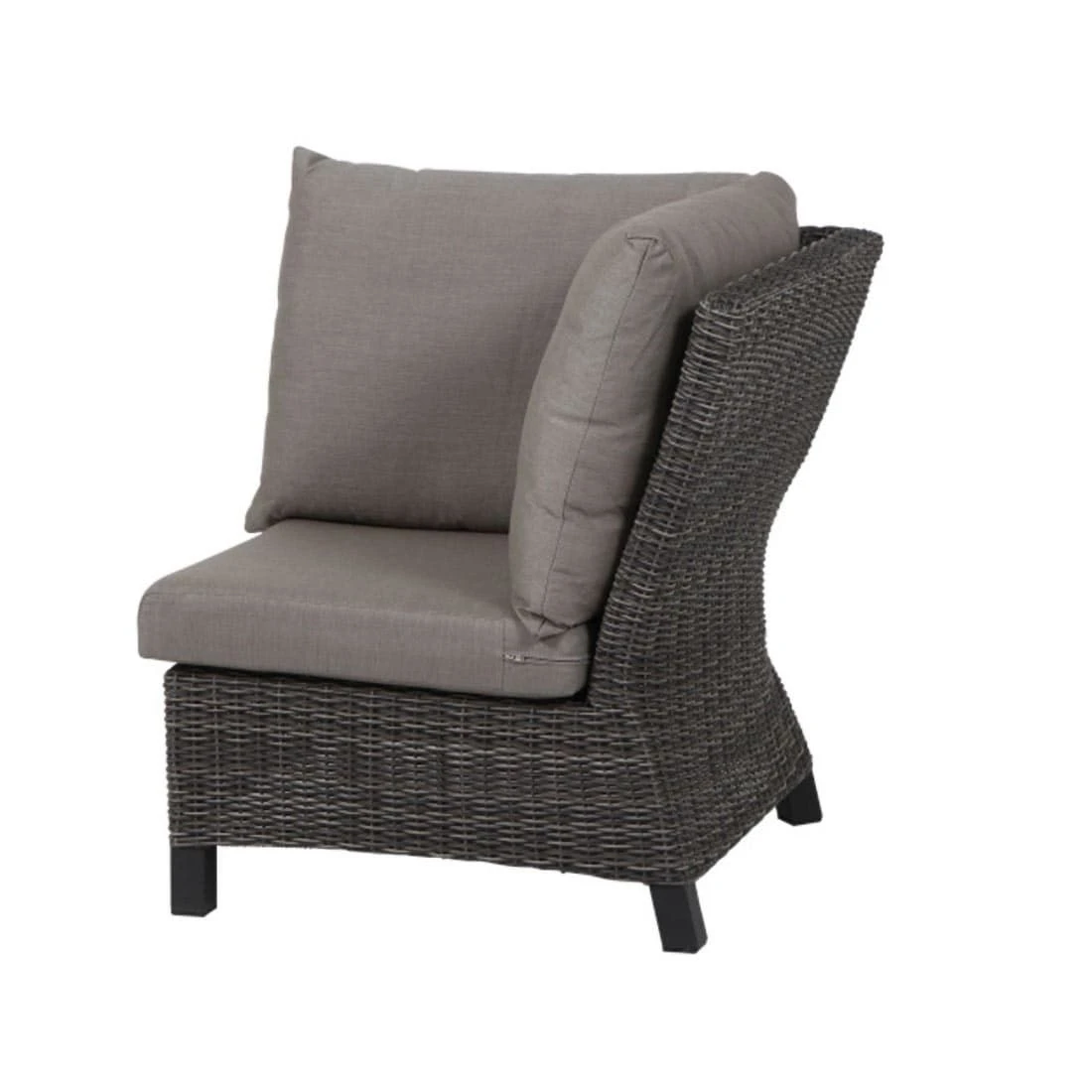 Siena Garden Corido Eckmodul Alu/Geflecht Inkl. Kissen Matt Anthrazit/Charcoal-Grey/Taupe 3 Siena Garden Corido Eckmodul Alu/Geflecht Inkl. Kissen Matt Anthrazit/Charcoal-Grey/Taupe