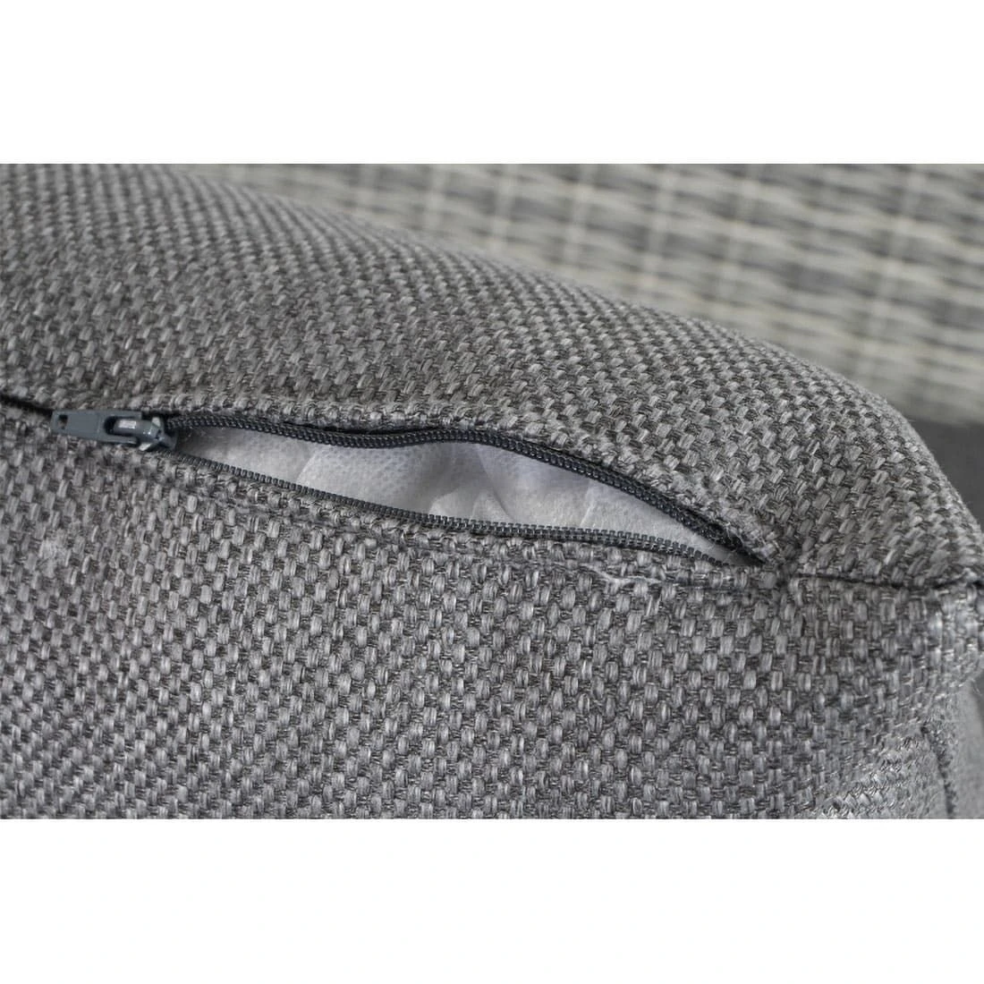 Siena Garden Corido Mittelmodul Aluminium/Geflecht Inkl. Kissen Matt Weiß-Grau/Ice-Grey/Stone-Grey 11 Siena Garden Corido Mittelmodul Aluminium/Geflecht Inkl. Kissen Matt Weiß-Grau/Ice-Grey/Stone-Grey – Bild 9