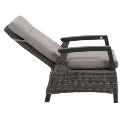 Siena Garden Corido Loungesessel Alu/Geflecht Inkl. Kissen Matt Anthrazit/Charcoal-Grey/Taupe -GartenMöbelPro Verkäufe 1094503 4