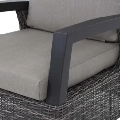 Siena Garden Corido Loungesessel Alu/Geflecht Inkl. Kissen Matt Anthrazit/Charcoal-Grey/Taupe -GartenMöbelPro Verkäufe 1094503 7