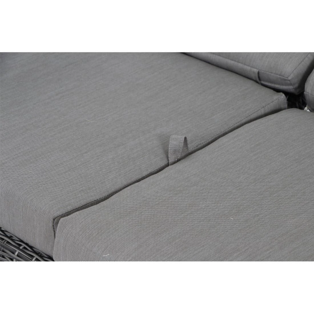 Siena Garden Corido Gartensofa Aluminium/Geflecht Inkl Kissen Matt Anthrazit/Charcoal-Grey/Taupe 8 Siena Garden Corido Gartensofa Aluminium/Geflecht Inkl Kissen Matt Anthrazit/Charcoal-Grey/Taupe – Bild 6