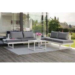 Stern Novus Funktionstisch 63x67x43cm Aluminium Weiß -GartenMöbelPro Verkäufe 1094767 2