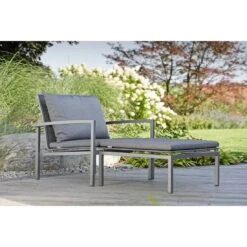 Stern Skelby Loungeset 6-tlg. Aluminium/Textilene Inkl. Kissen Graphit/Silbergrau/Schiefergrau -GartenMöbelPro Verkäufe 1094921 15