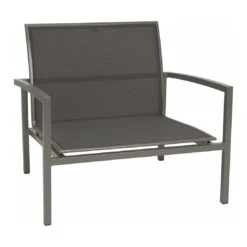 Stern Skelby Loungeset 6-tlg. Aluminium/Textilene Inkl. Kissen Graphit/Silbergrau/Schiefergrau -GartenMöbelPro Verkäufe 1094921 3