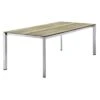Sieger Gartentisch 220x100cm Aluminium/Polytec Graphit/Eiche Hell -GartenMöbelPro Verkäufe 1104634 1