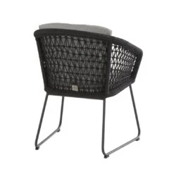 4Seasons Mila Gartensessel Edelstahl/Rope Anthrazit/Hellgrau -GartenMöbelPro Verkäufe 1105129 3