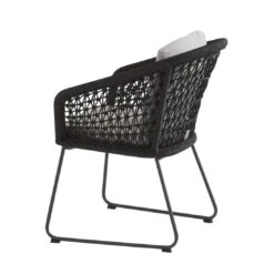 4Seasons Mila Gartensessel Edelstahl/Rope Anthrazit/Hellgrau -GartenMöbelPro Verkäufe 1105129 4