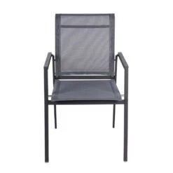 4Seasons Passion Stapelsessel Edelstahl/Textilene Anthrazit 9 4Seasons Passion Stapelsessel Edelstahl/Textilene Anthrazit -GartenMöbelPro Verkäufe 1105558 2