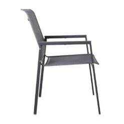 4Seasons Passion Stapelsessel Edelstahl/Textilene Anthrazit 10 4Seasons Passion Stapelsessel Edelstahl/Textilene Anthrazit -GartenMöbelPro Verkäufe 1105558 3