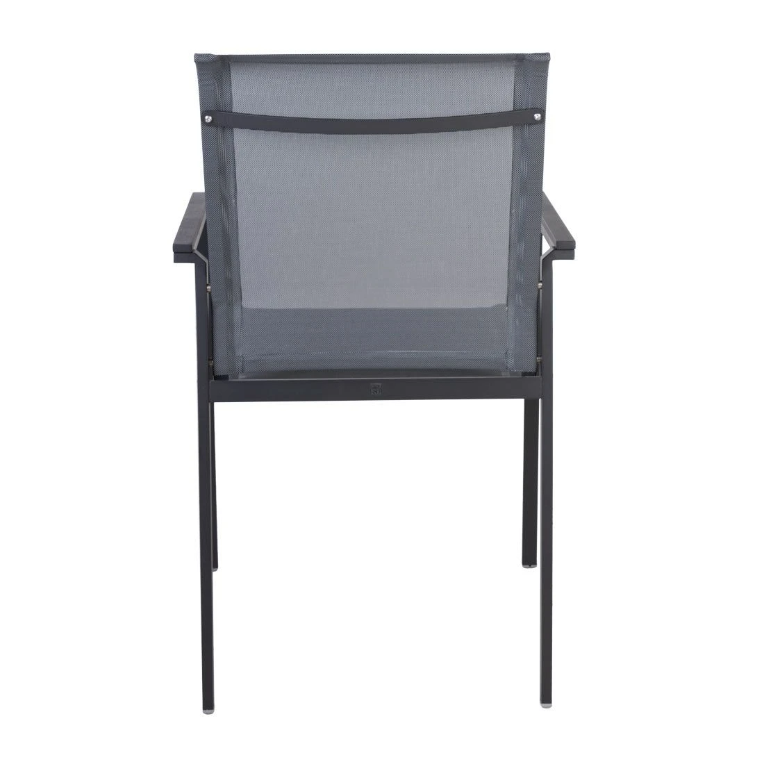 4Seasons Passion Stapelsessel Edelstahl/Textilene Anthrazit 6 4Seasons Passion Stapelsessel Edelstahl/Textilene Anthrazit – Bild 4