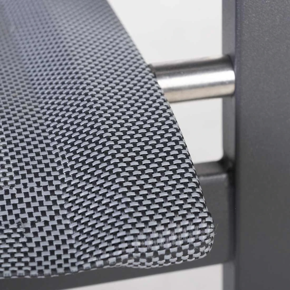 4Seasons Passion Stapelsessel Edelstahl/Textilene Anthrazit 7 4Seasons Passion Stapelsessel Edelstahl/Textilene Anthrazit – Bild 5