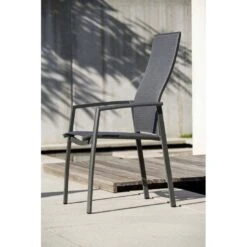 Stern Kari Hochlehner-Stapelsessel Aluminium/Textilene Anthrazit/Karbon -GartenMöbelPro Verkäufe 1109122 11