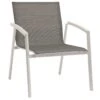 Stern New Top Loungesessel Aluminium/Textilene Weiß/Silber -GartenMöbelPro Verkäufe 1109287 1
