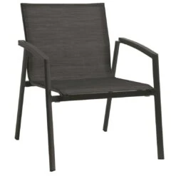 Stern New Top Loungesessel Aluminium/Textilene Anthrazit/Karbon
