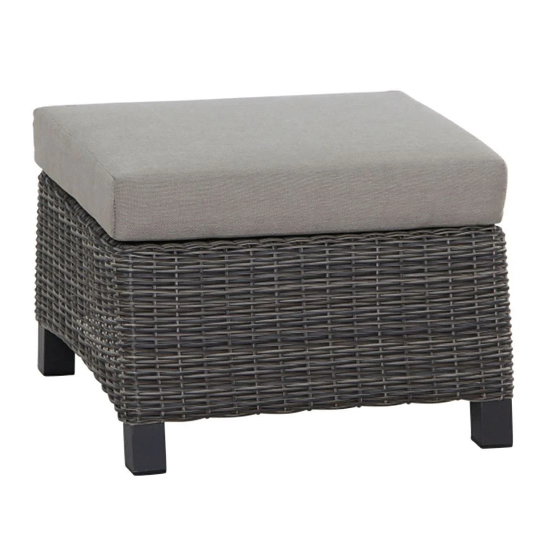 Siena Garden Corido Loungehocker Gardino®-Geflecht/Polster Charcoal Grey/Taupe 3 Siena Garden Corido Loungehocker Gardino®-Geflecht/Polster Charcoal Grey/Taupe