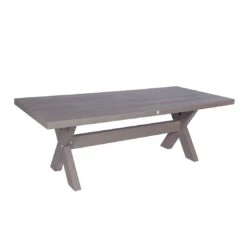 MBM La Villa Gartentisch 180x100 Resysta Stone Grey