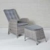 LC Garden Nizza Gartensessel Geflecht Inklusive Fußauflage White Grey/Light Grey -GartenMöbelPro Verkäufe 1150086 1