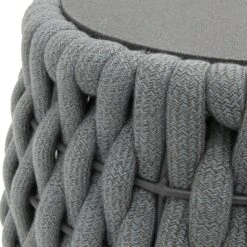 OUTLIV. Leon Beistelltisch Ø57x46cm Rope/Spraystone Grau/Anthrazit -GartenMöbelPro Verkäufe 1173329 3