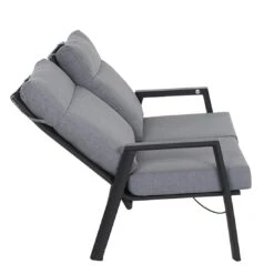 Siena Garden Valencia Gartensofa Aluminium/Rantox-Gewebe Anthrazit Matt/Grau 14 Siena Garden Valencia Gartensofa Aluminium/Rantox-Gewebe Anthrazit Matt/Grau -GartenMöbelPro Verkäufe 1185913 6